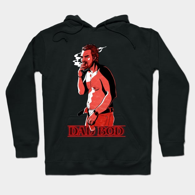 Hopper's Hot Dad Bod Hoodie by PinkInDetroit